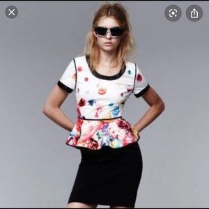 Prabal Gurung for Target Peplum Top Size 4